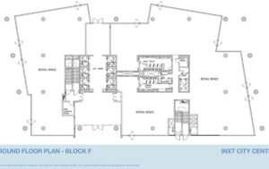 Ground Floor Plan - Block F