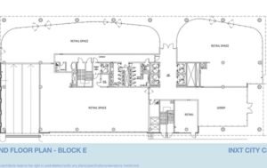 Ground Floor Plan - Block E
